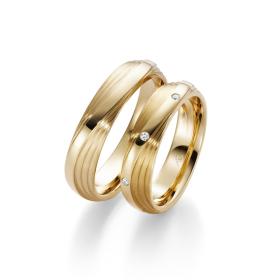 Gold, Ringe, August Gerstner Trauringe 28548/5-4/28548/5