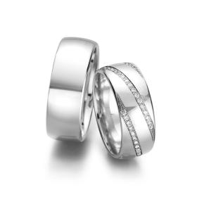 Ringe, August Gerstner Trauringe 28002/8-4/28002/8