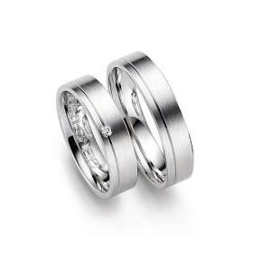 Ringe, August Gerstner Trauringe 27036/5-4/27036/5