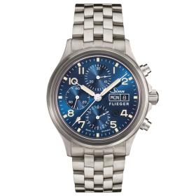 Herrenuhr, Sinn Chronograph 258 Sa Flieger B E 358.064-BM358F0102S