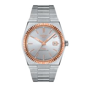 Unisex, Tissot PRX Powermatic 80 Stahl & 18K Goldlünette T931.407.41.031.00