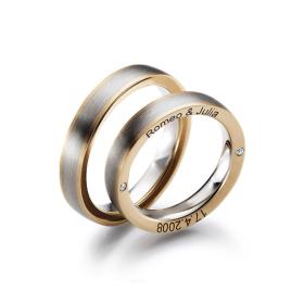 Ringe, August Gerstner Trauringe 27432/4.5-4/27432/4.5