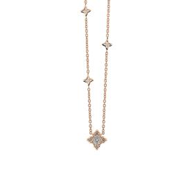 Roségold, Halsschmuck, Al Coro Palladio Collier C258R