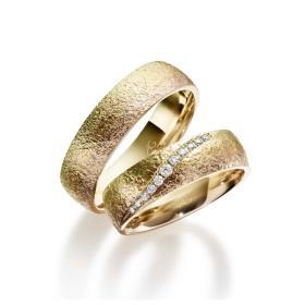 Rotgold, Ringe, August Gerstner Trauring Exclusiv-Kollektion 4/28690/6-28690/6