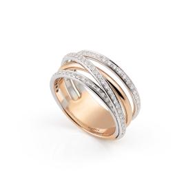 Weißgold, Ringe, Al Coro Serenata Ring R7653WR