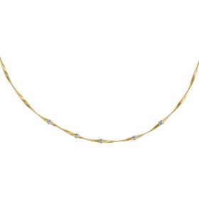 Weißgold, Halsschmuck, Marco Bicego Marrakech Couture Halskette CG337 B YW