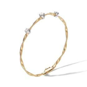 Weißgold, Armschmuck, Marco Bicego Marrakech Armreif BG337 B YW