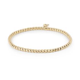 Gelbgold, Armschmuck, Al Coro Stretchy Armband A352G