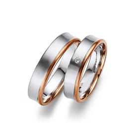 Ringe, August Gerstner Trauringe 27415/5-4/27417/5