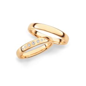 Roségold, Ringe, Max Kemper Trauringe 70302-000-70302-035