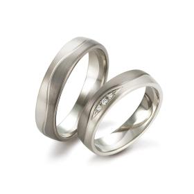 Ringe, August Gerstner Trauringe 28342/5-4/28342/5