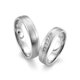 Ringe, August Gerstner Trauringe 28489/5-4/28489/5