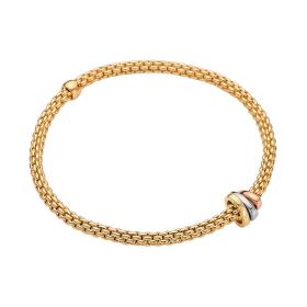 Gelbgold, Armschmuck, FOPE Prima Armband 74408BX_XX_G_RBG_0XS