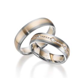 Rotgold, Ringe, August Gerstner Trauring Exclusiv-Kollektion 4/28721/5.5-28721/5.5