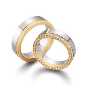 Ringe, August Gerstner Trauringe 28004/6-4/28004/6