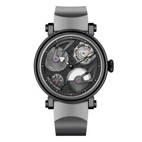 Unisex, Speake-Marin Openworked Tourbillon Black DLC 414211040