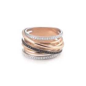 Weißgold, Ringe, Al Coro Serenata Ring R6405RB