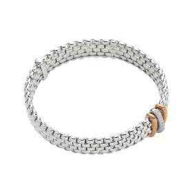 Weißgold, Armschmuck, FOPE Flex'it Panorama Armband mit Diamanten 58704BX_BB_B_RBR_0XS