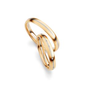 Weißgold, Ringe, Max Kemper Trauringe 37166-000-37166-035