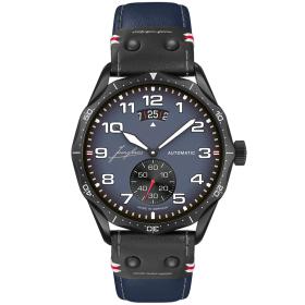 Herrenuhr, Junghans Pilot Automatic Navy Blue  27/4397.00