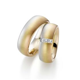 Rotgold, Ringe, August Gerstner Trauring Exclusiv-Kollektion 4/28642/8-28642/8