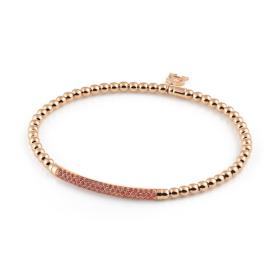 Roségold, Armschmuck, Al Coro Stretchy Armband A350OSR17