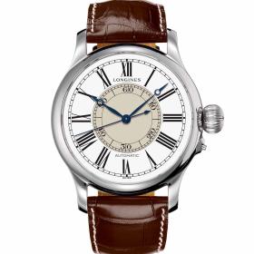 Herrenuhr, Longines LONGINES WEEMS SECOND-SETTING WATCH L2.713.4.11.0