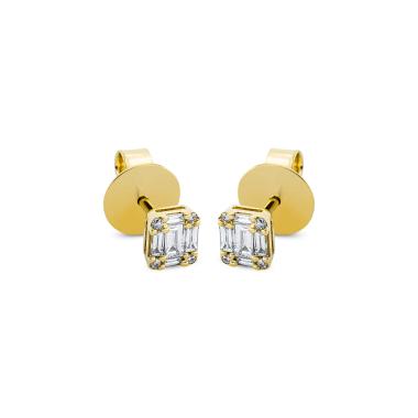 Ohrringe, Gelbgold, Becker Young Fashion Kollektion Ohrstecker