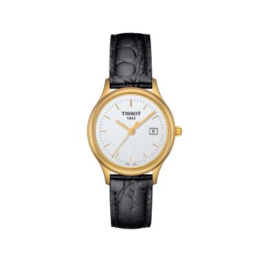 Damenuhr, Quarzwerk, Tissot Nordic Gold Lady