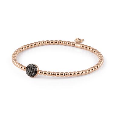 Armschmuck, Roségold, Al Coro Stretchy Armband