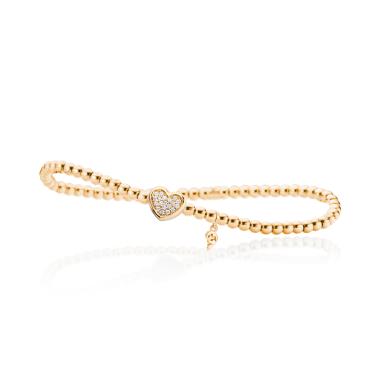 Armschmuck, Gelbgold, Capolavoro Armband Dolcini Herz klein 