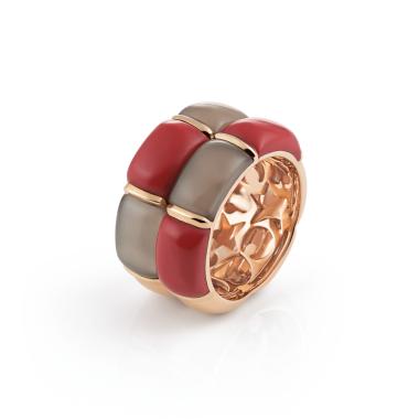 Ringe, Roségold, Al Coro La Piazza Ring