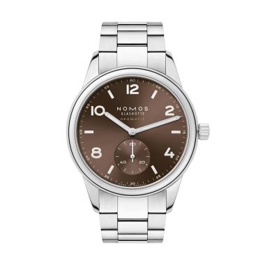 Unisex, Automatik, NOMOS Glashütte Club Sport neomatik 39 tabac