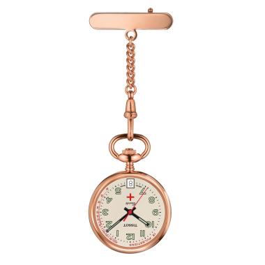 Taschenuhr, Quarzwerk, Tissot Infirmière