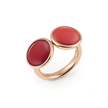 Ringe, Roségold, Al Coro Candy Ring