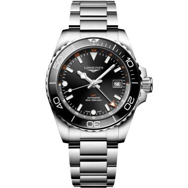 Unisex, Automatik, Longines HydroConquest GMT