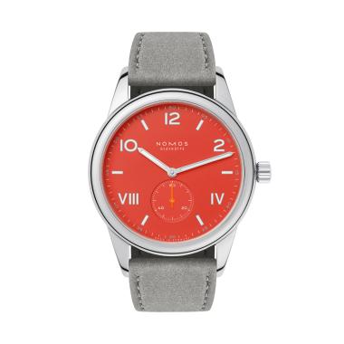 Unisex, Handaufzug, NOMOS Glashütte Nomos Campus 38 Nonstop Red