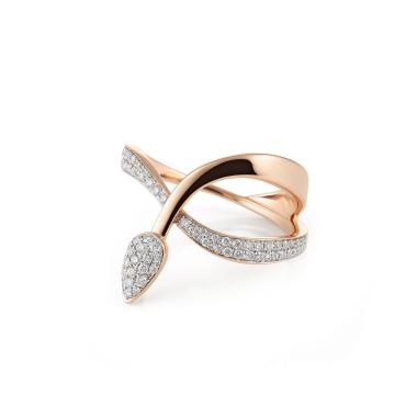 Ringe, Roségold, Al Coro Goccia Ring