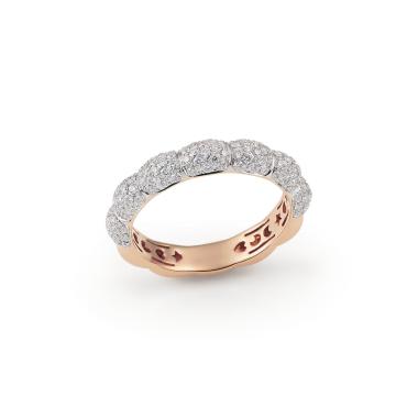 Ringe, Roségold, Al Coro La Piazza Ring