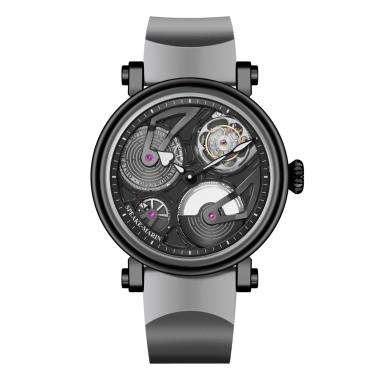 Unisex, Automatik, Speake-Marin Openworked Tourbillon Black DLC