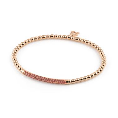 Armschmuck, Roségold, Al Coro Stretchy Armband